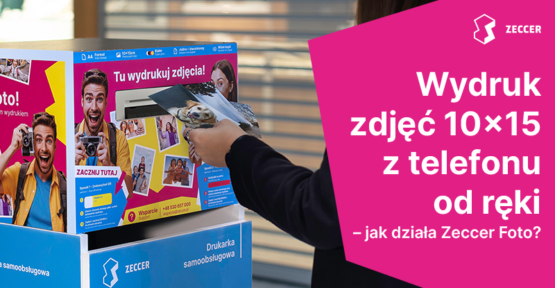 Wydruk zdjęć 10x15 z telefonu od ręki