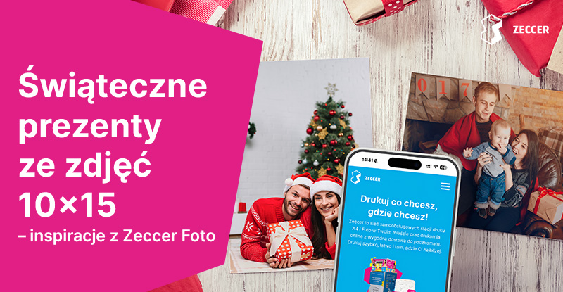 Świąteczne prezenty ze zdjęć 10x15 wydrukowane w Zeccer Foto – inspiracje prezentowe